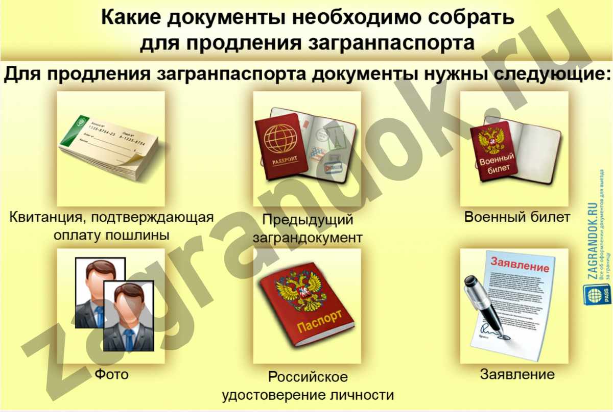 Какие документы нужны для загранпаспорта нового образца взрослому на 10 лет