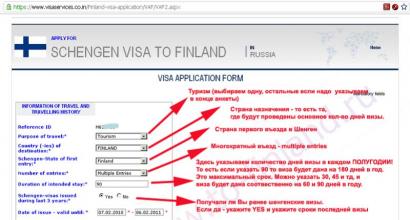 How to get and apply for a visa to Finland on your own: documents and filling out an application form