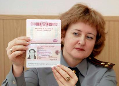 New generation Russian passport
