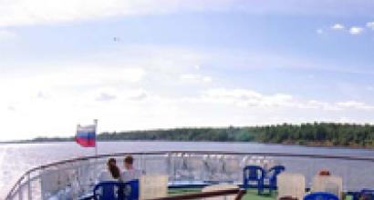 On a river cruise with children: advice for parents River cruise routes on the Volga