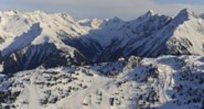 Mayrhofen ski resort sa mapa