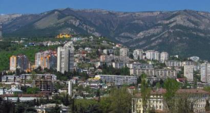 Yalta - the resort capital of sunny Crimea General information and a brief history of Yalta