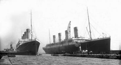 Titanic tragedy.  Ship