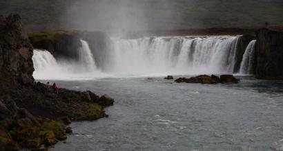 Waterfall of the Gods.  The meaning of godafoss (lit.