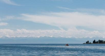 Jezero Issyk-Kul Kirgistan Kako doći od Omska do Issyk-Kula
